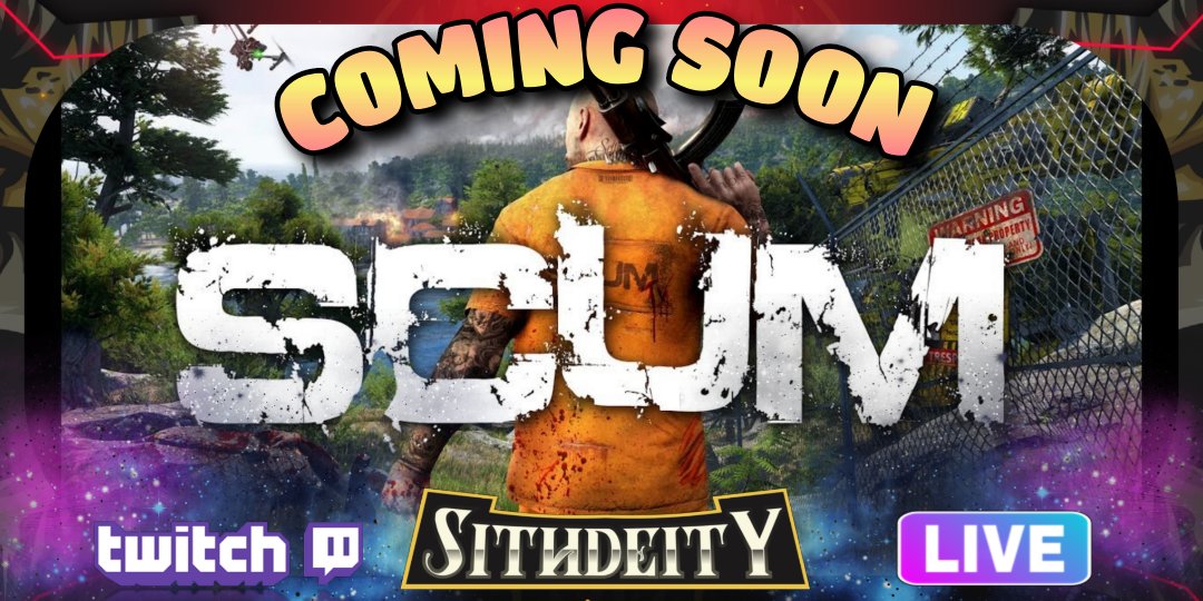 Sith_deity's tweet image. 🙏 A MASSIVE THANK YOU to @moffphcgaming for sorting us out a copy of @ScumGame 
We've got it on the download &amp;amp; will be coming to the stream soon friends 💥
@Gamepires @Twitch
#LetsGrowStreams #TwitchAffilate #smallstreamer #smallstreamersconnect
#SupportSmallStreams #streamer