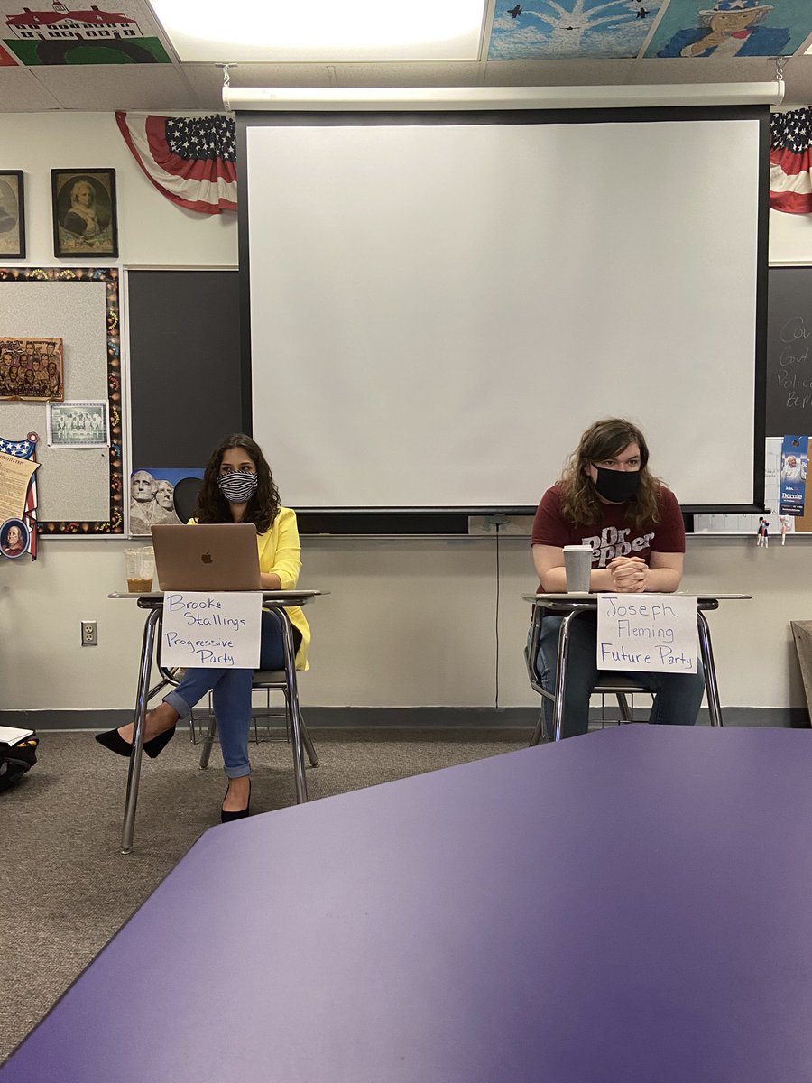 chase_office's tweet photo. Progressive Party Presidential Candidate Brooke Stallings gave her first debate today against other presidential candidates. https://t.co/2tbOIhLyA1