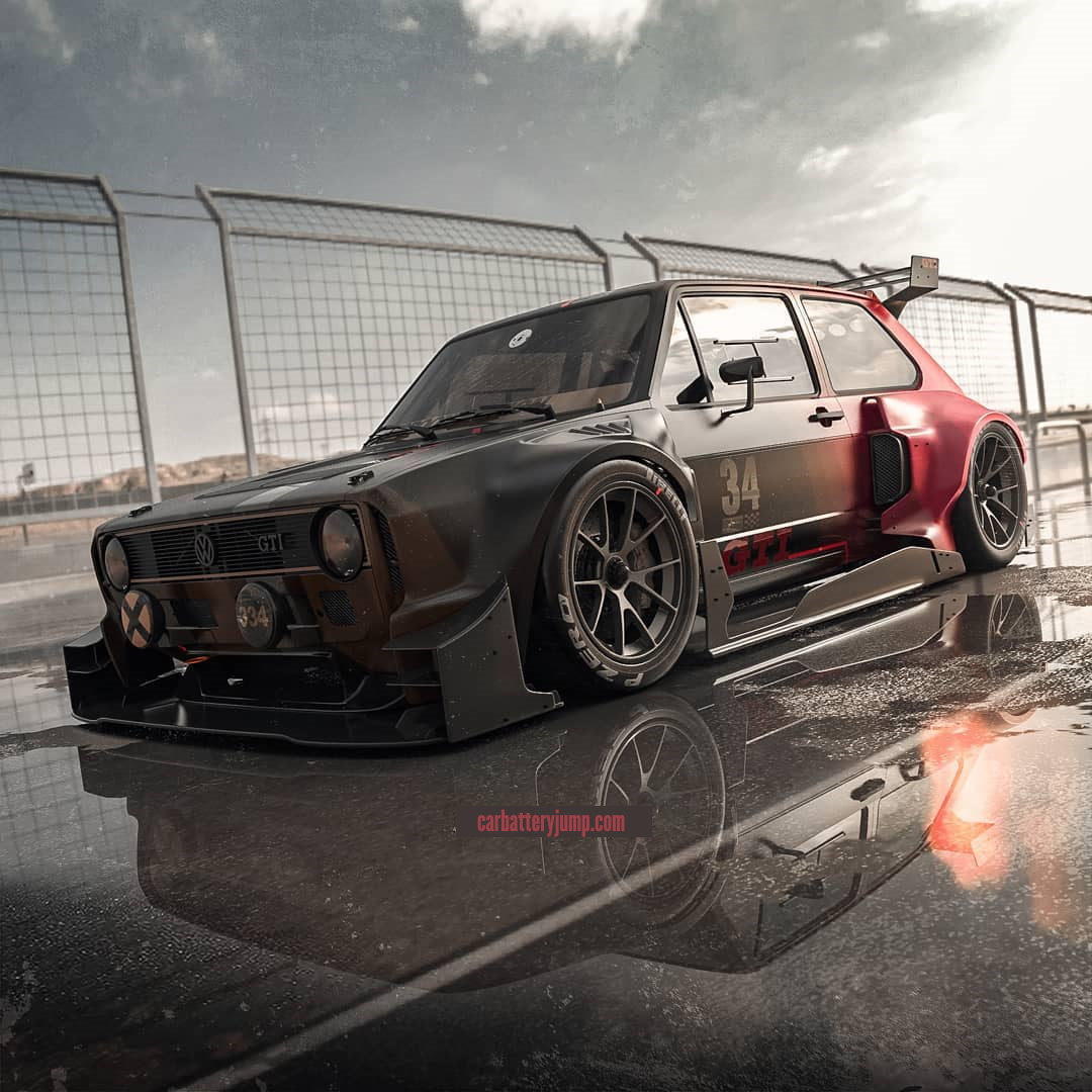 battery_jump's tweet photo. How would you treat your Rabbit'?... the second Spoon Edition Mk1 looks messy but got livery afterall!👌🤔🥄

#ARSD #mk1 #gti #golfgti #golfmk1 #racecar #classiccar #europeancar #widebody  #spoonedition #3d #3drendering https://t.co/Ki9GGbVDaX