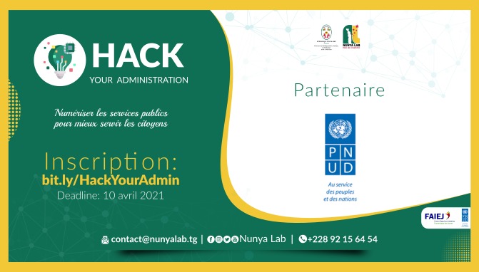 NunyaLab's tweet photo. Le Hackathon, c’est aussi des partenaires. Merci au PNUD pour sa présence sans cesse renouvelée. Jusqu’au 10 avril, inscrivez-vous via ce lien https://t.co/FJFgsTWLlE
#NunyaHack
#HackYourAdmin
#Pnud https://t.co/frYJ8PgU0i