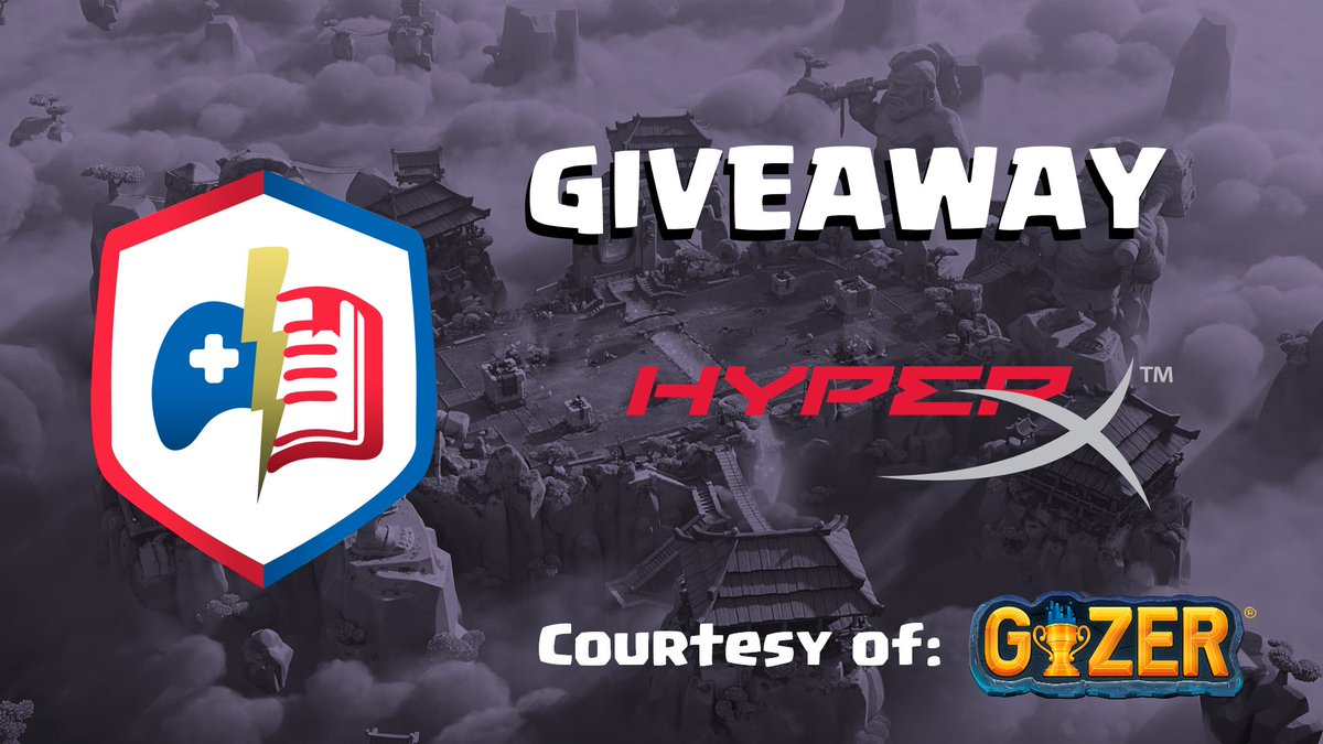 We're giving away HyperX products to TWO people, courtesy of <a href="/GIZER/">GIZER</a> 

1x HyperX cloud earbuds ($40)
1x HyperX chargeplay mobile controller ($50)

To enter: 
Follow <a href="/IgniteHSMEL/">Ignite - High School Mobile Esports League</a> and <a href="/NiteTimeClasher/">LG nitetimeclasher</a> 😸
Retweet 🔁 and Like ❤ this post 
Tag 2 friends 👥