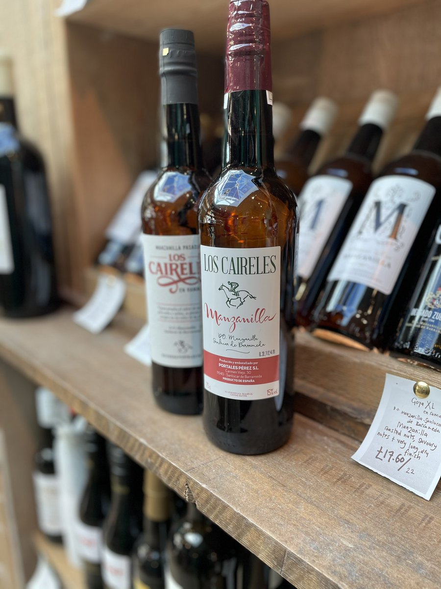 ultracomida's tweet photo. It’s Manzanilla Monday and we’ve got 2 incredible new additions from Perez Portales 😍😍😍😍😍#manzanilla #sanlucardebarrameda #sherry #jerez #florpower #spaininwales #caireles #enrama https://t.co/3PD1Y2X8RM