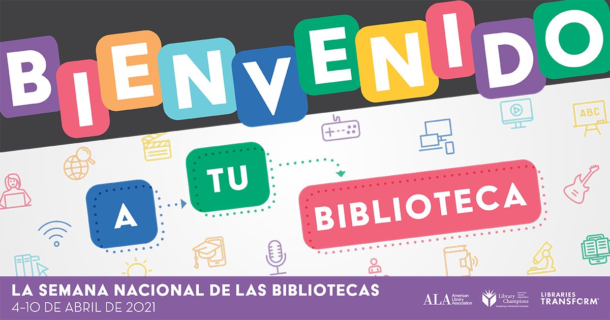 PalomarLibrary's tweet image. ¡Bienvenido a tu Biblioteca! 
palomar.libguides.com/nlw2020
#NationalLibraryWeek #LibrariesTransform @palomarcomets