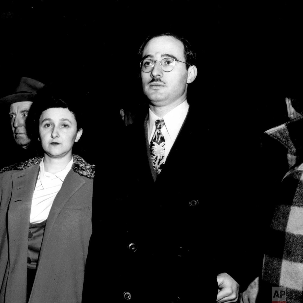 70 years ago today, Julius and Ethel Rosenberg were sentenced to death following their conviction in New York on charges of conspiring to commit espionage for the Soviet Union.