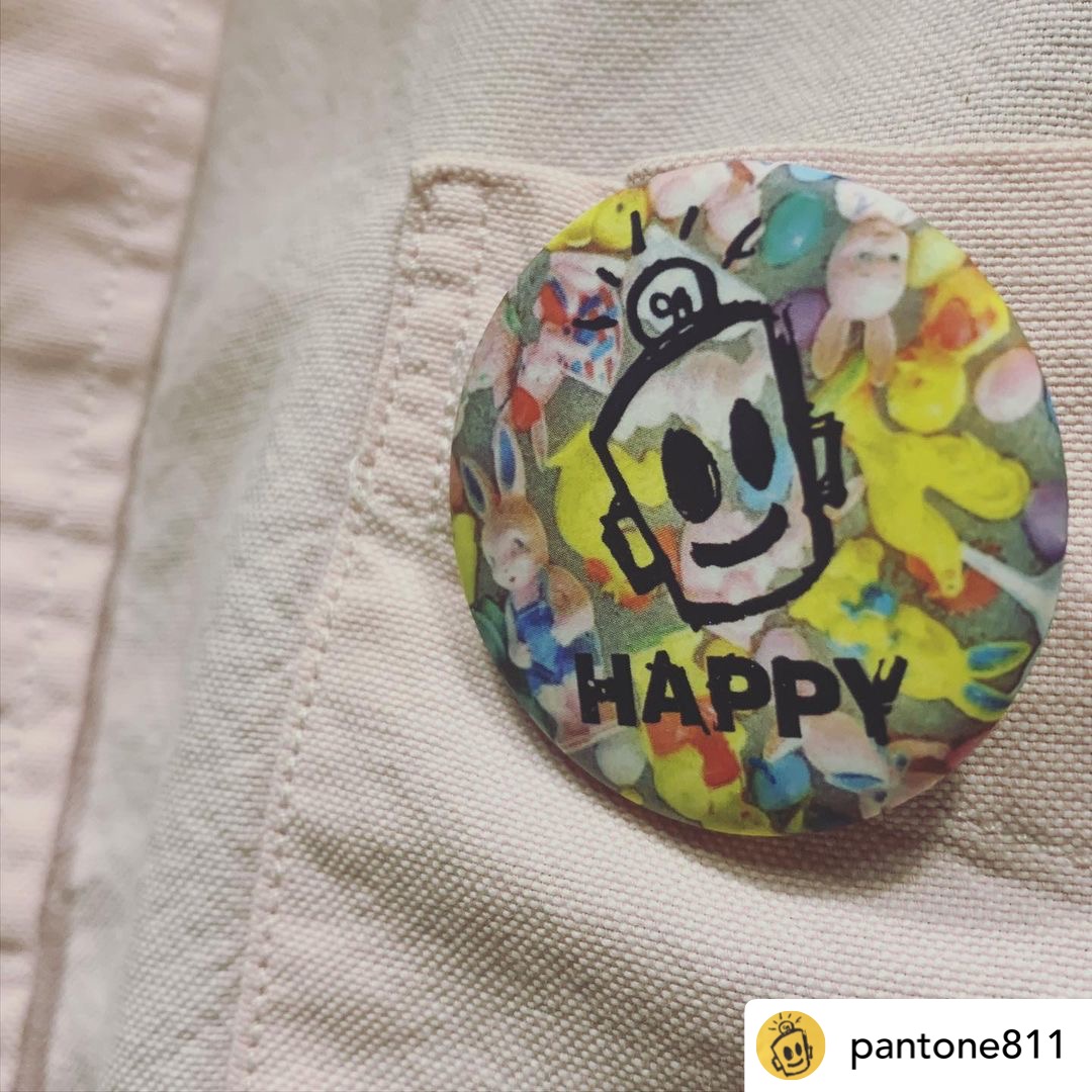 🐰 Our custom buttons make people happy! Design your own online at purebuttons.com for any occasion, or just because it's fun!

Our art tool gives you a free instant proof. It couldn't be easier!

#custom #buttons #merch #madeinusa #ohio #happy <a href="/pantone811/">Porkchop</a>