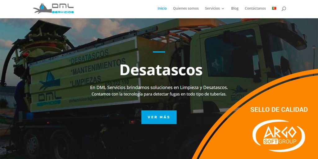 argosoftgroup's tweet photo. Agradecemos a DML Servicios (España y Portugal) por la confianza que ha depositado en nosotros para el diseño y desarrollo de su sitio web https://t.co/Sq9yGqtMBs #argosoftgroup #sitioweb https://t.co/zYkyg39Myl