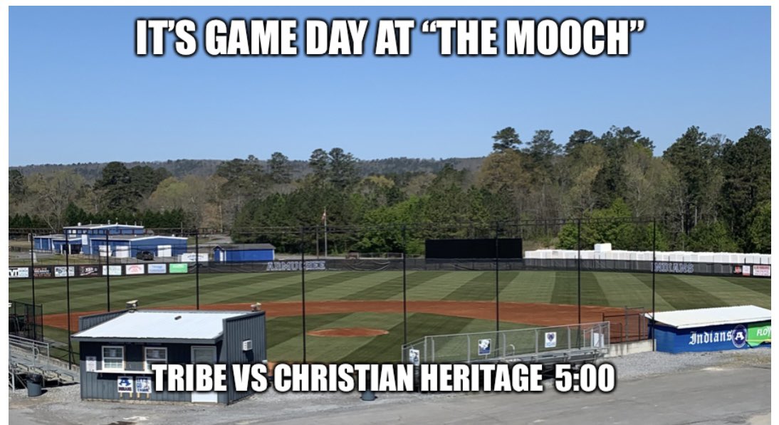 Come support the Tribe today and tomorrow at 5:00