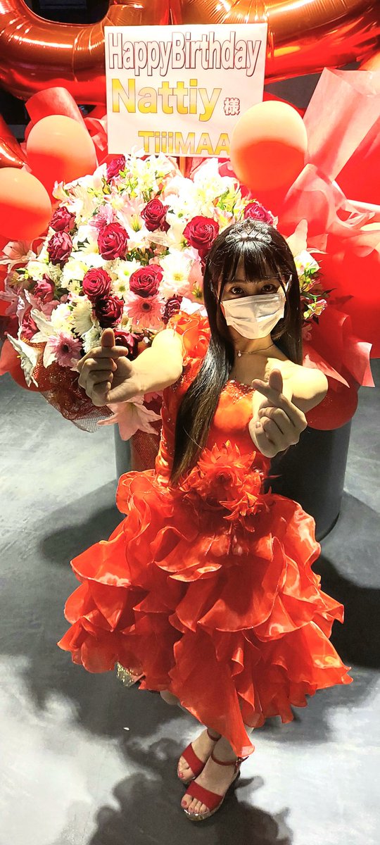 NTiiigirl 🎉🎂Happy Birthday Nattiy 🍫🌹 21歳おめでとーーー