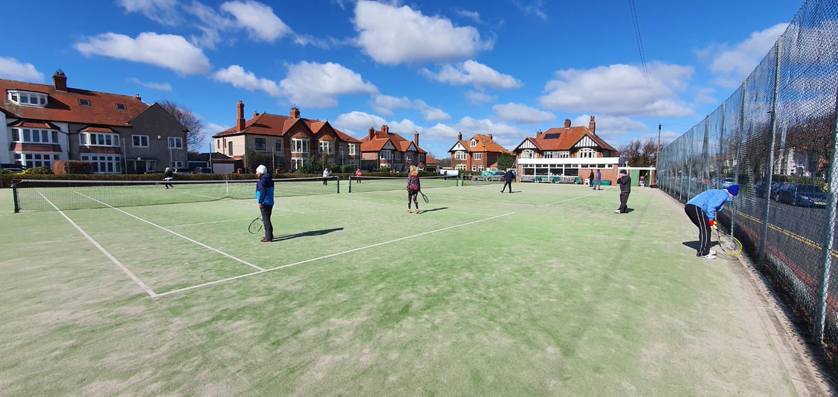 It was a cold Easter Monday at the club today for our first ever Walking Tennis session on a Monday morning🎾

However, this didn’t stop us having 17 participants on court and it was great to see some new faces joining us this week😄

We deliver free sessions twice a week!