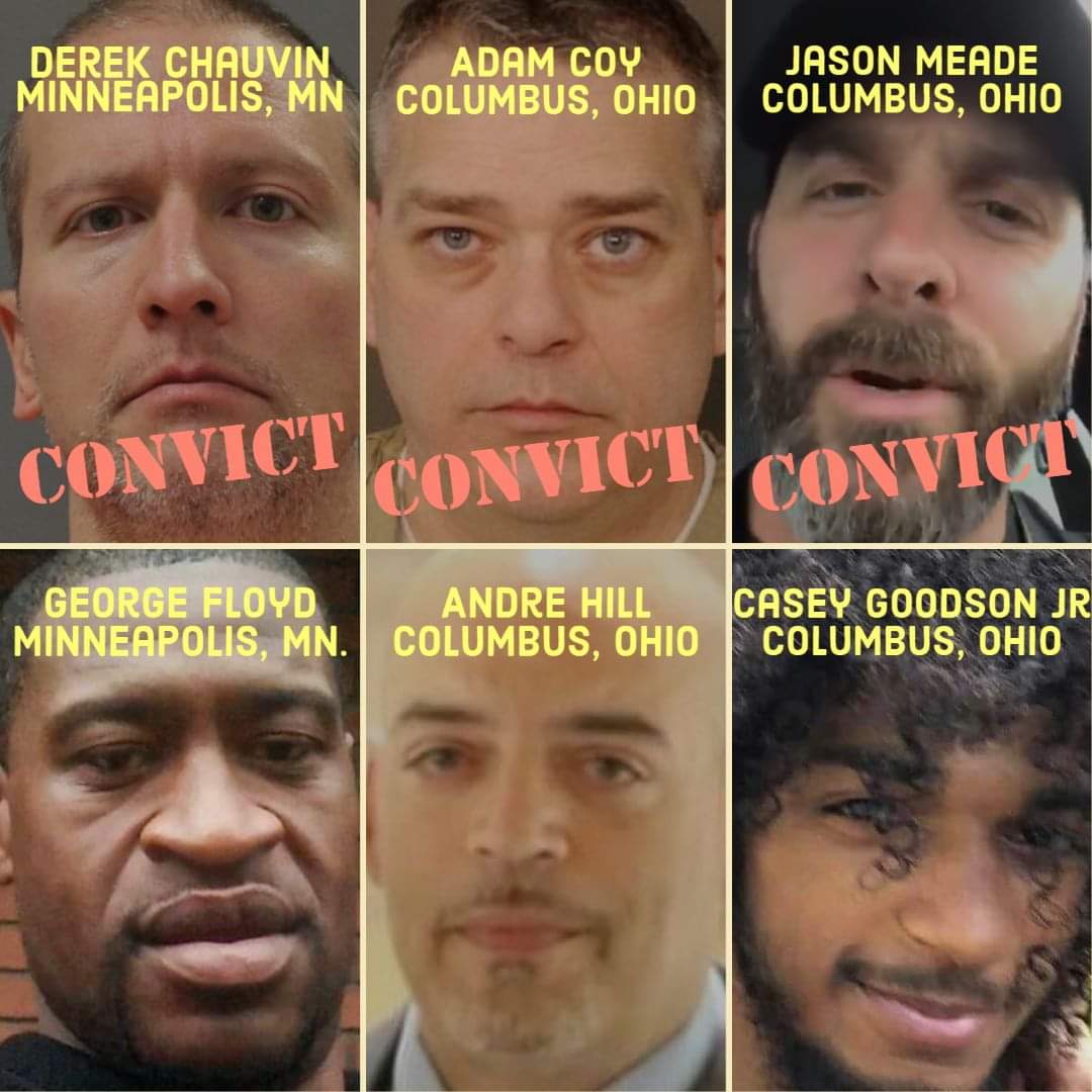 blkoutcoalition's tweet photo. There are many Derek Chauvins in the U.S.A. For example, 'Derek Chauvin' is in Columbus, Ohio. His name is Jason Meade - AND - he's still free after shooting innocent Casey Goodson Jr. in the back 6x w/ a high-powered rifle. Derek Chauvins are everywhere. #LockUpJasonMeade https://t.co/JHFJyf1pY2
