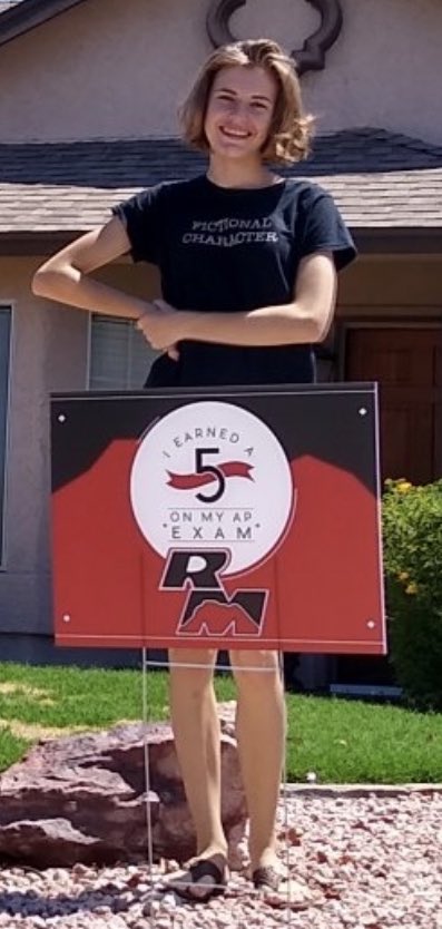 RMHS_APResearch's tweet image. Big shoutout to former RMHS AP Research student Katherine Martin. Katie was awarded the Hooper Undergraduate Research Award @NAU this year for her continued research on refugee education! What an amazing story great job Katie!!!!!