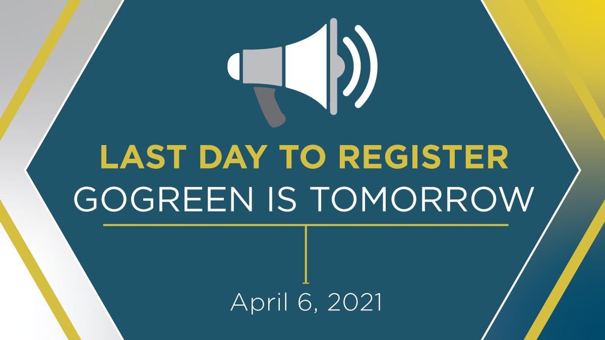 #GoGreenSEA is TOMORROW APRIL 6th! Join us to take action, make a difference on impact issues including Indigenous-led design, local sports venues meeting #ClimatePledge goals, how to diversify the climate movement + next steps for how to succeed in meeting decarbonization goals.