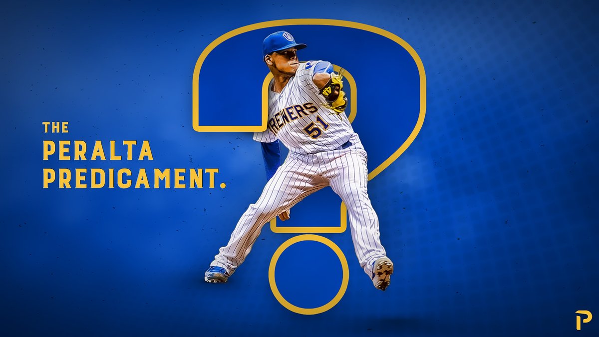 bdougals's tweet photo. @GreenfieldMax18 @PitcherList explains the Peralta Predicament. I chipped in with a little graphic. It gets bigger if you click the link, cool right.

https://t.co/kmivqbTxgp https://t.co/9KMOWERHFL
