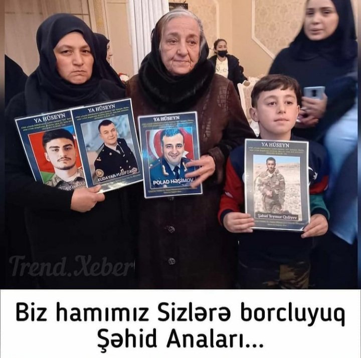 AkhmadovaLala's tweet photo. Qarshinizda bash eyirik,Veten uchun hech dushunmeden canini feda eden merd ogullar boyutduyunuz uchun.🇦🇿🥀 https://t.co/K5k1Ry4Txi