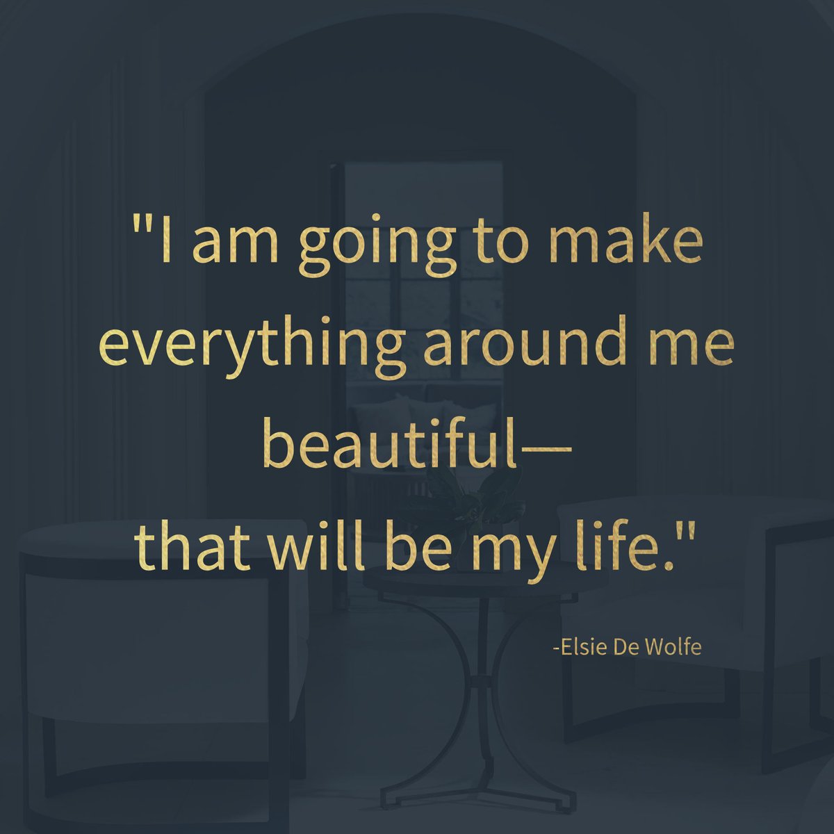 McElherans's tweet photo. "I'm going to make everything around me beautiful - that will be my life."  -Elsie De Wolfe

Need help making everything around you beautiful?  Book an appointment with one of our design guides and we will help you create a room you love.

Your Rooms.  Your Style.  Your Story. https://t.co/uuR7sVFYvv