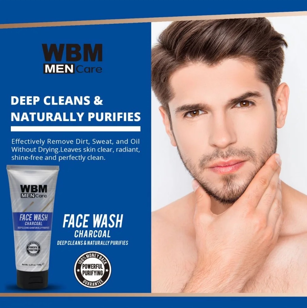 wbmcare's tweet photo. Organic | Natural | Glow 
WBM Men Care Face Wash 
Try Now: https://t.co/SuTFhY0SUX 
#wbmcare #facewash #charcoal #mencare #WBM #glow #bestfacewash #wbminternational https://t.co/Hk3HP08xfe