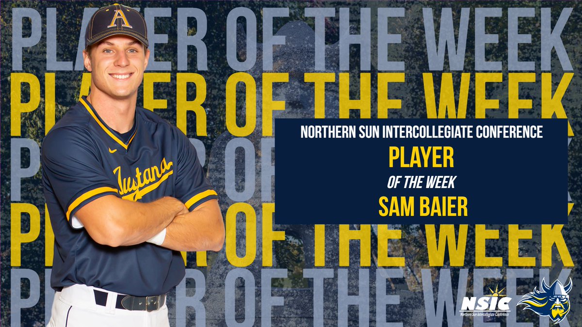 Hit seven homers ☑️
Get on SportsCenter ☑️
Earn NSIC Player of the Week ☑️

Have a week <a href="/s_baier6/">Sam Baier</a> 👏👏

Full story ➡️ bit.ly/39IAJoN

#BuildingChampions