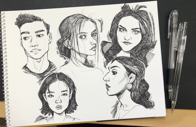 portrait studies 