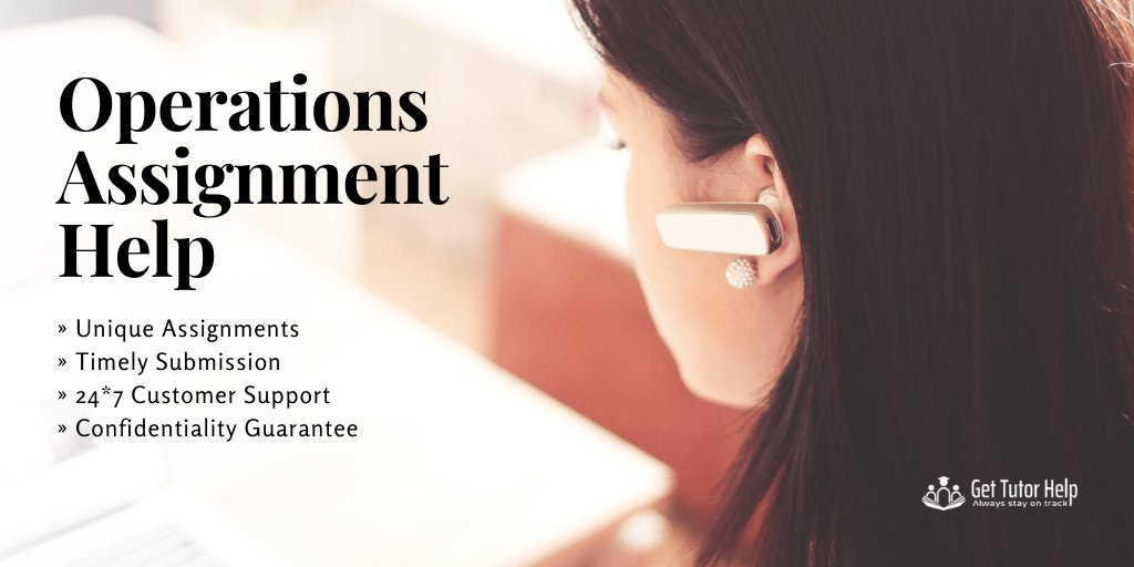 gettutorhelpoff's tweet image. Operations Assignment Help

» Unique Assignments
» Timely Submission
» 24*7 Customer Support
» Confidentiality Guarantee

Order Now

WhatsApp: +91 88827 32679
Email: support@gettutorhelp.com
Website: gettutorhelp.com

#assignments #AssignmentHelp