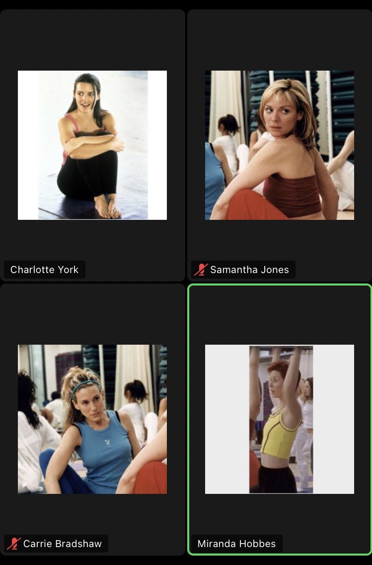 And just like that, the girls and I were permanently banned from Zoom yoga