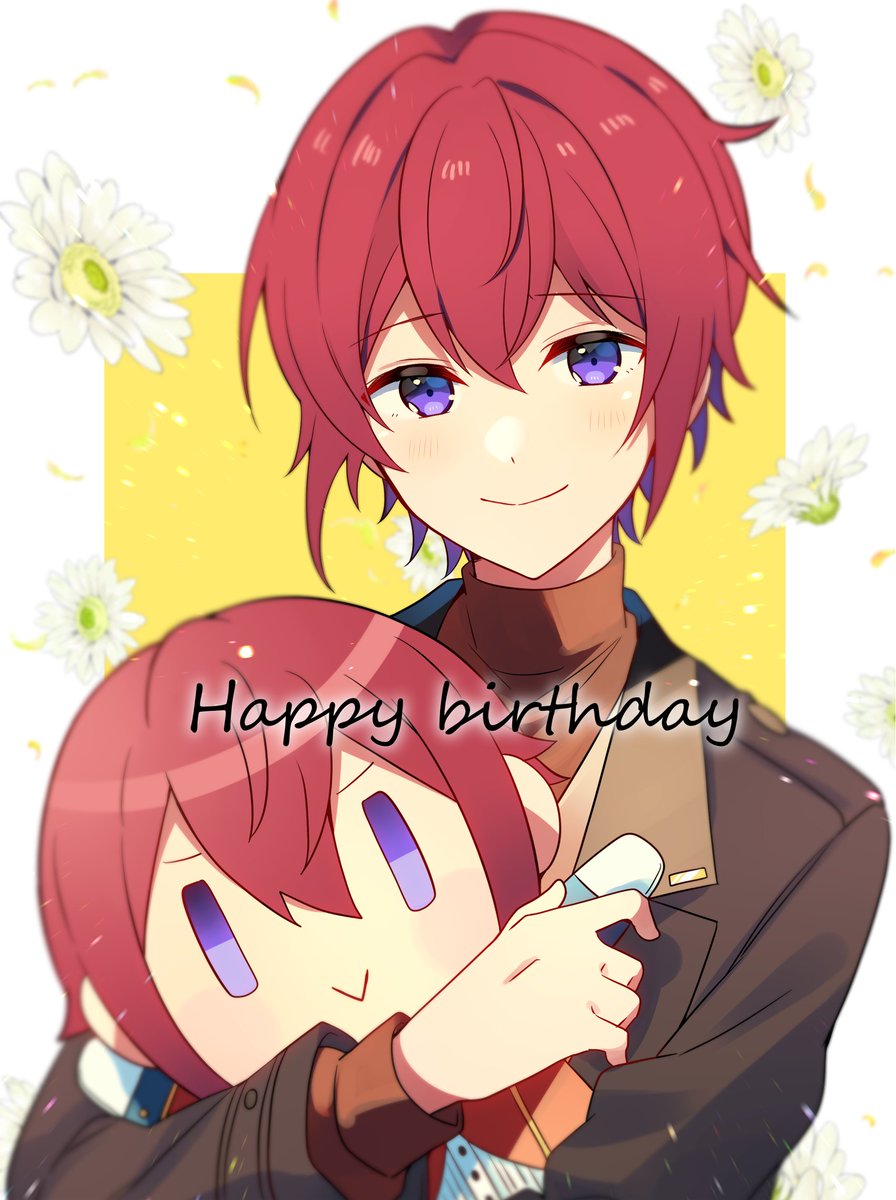 あんスタ お誕生日おめでとう 朱桜司誕生祭21 立花ゆき のイラスト あんスタ お誕生日おめでとう 朱桜司誕生祭21 立花ゆき のイラスト