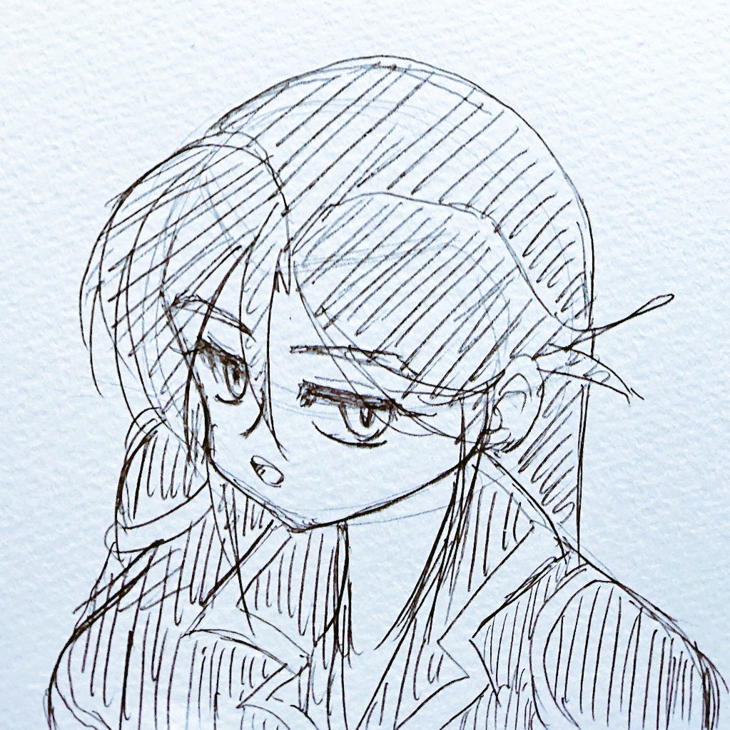 今日の夜のお絵描き 