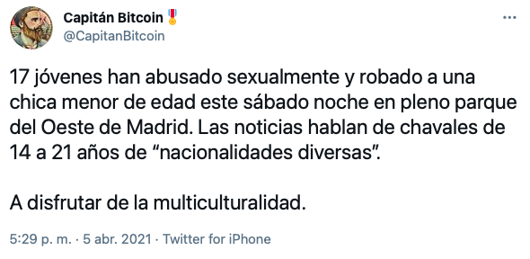 ymouled's tweet photo. Les importa entre CERO y NADA la víctima, lo único que les preocupa es fomentar el racismo. https://t.co/3K3iKdKkKS