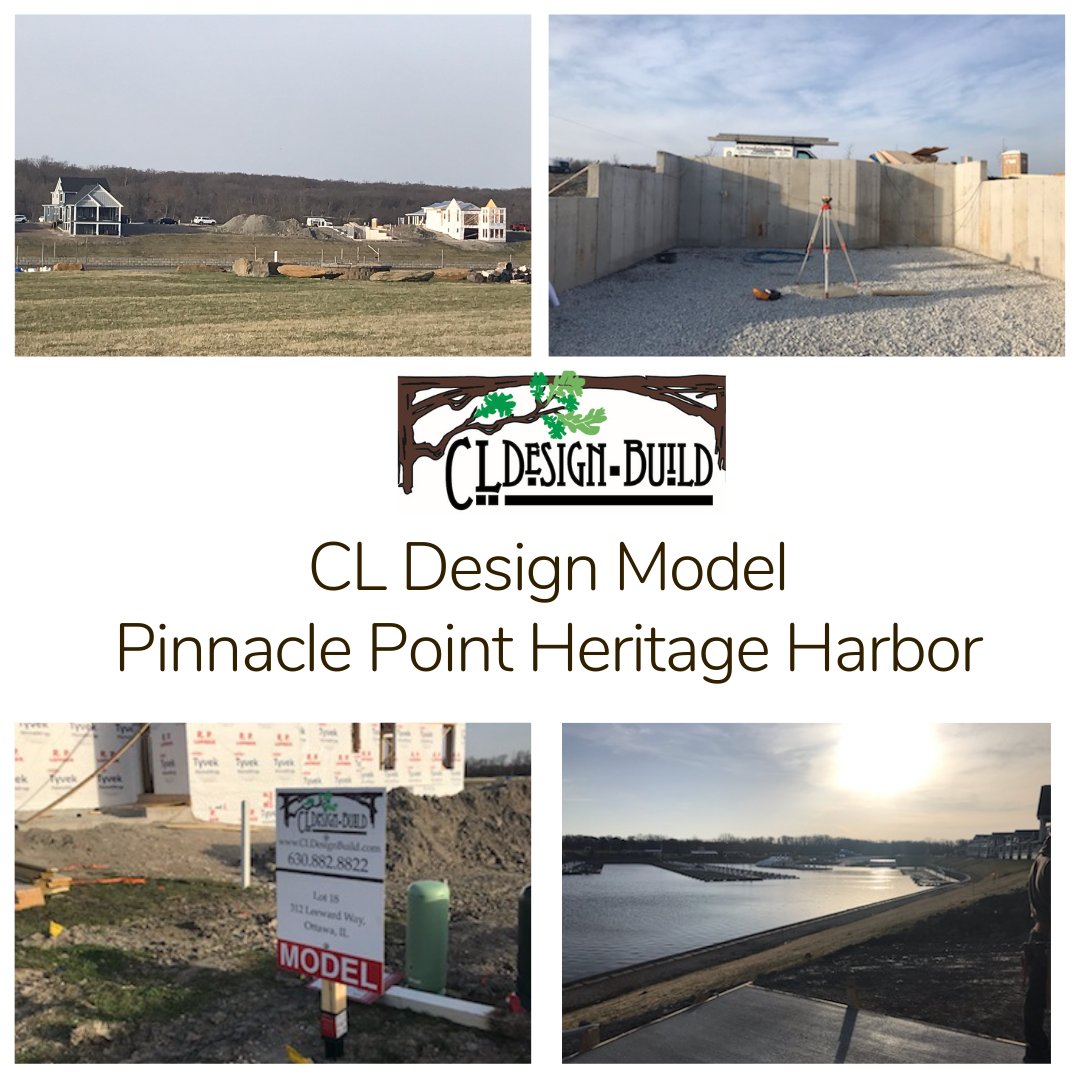 CLDesignBuild's tweet photo. CL Design Build is excited to announce we are building a model home in Pinnacle Point of Heritage Harbor.  The view from this lot will be amazing.  Thought we would share some progress pictures with you!  We hope to have this home completed by end of September. https://t.co/koE9IiaNZa