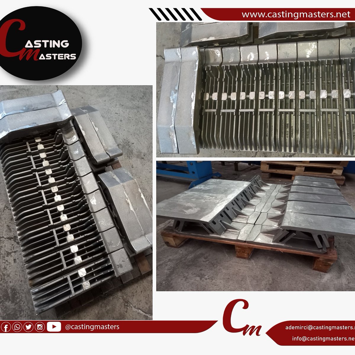 castingmasters's tweet photo. •Çöp yakma Izgara çubuğu.
#incineration #incinerationsector #incinerationparts #gratebar #gridbar #foundry #metallurgy #casting #sandmoldcasting #Stainlesssteel #castingindustry #döküm #dökümhane #paslanmazçelikdöküm https://t.co/PQ3dq4grg5