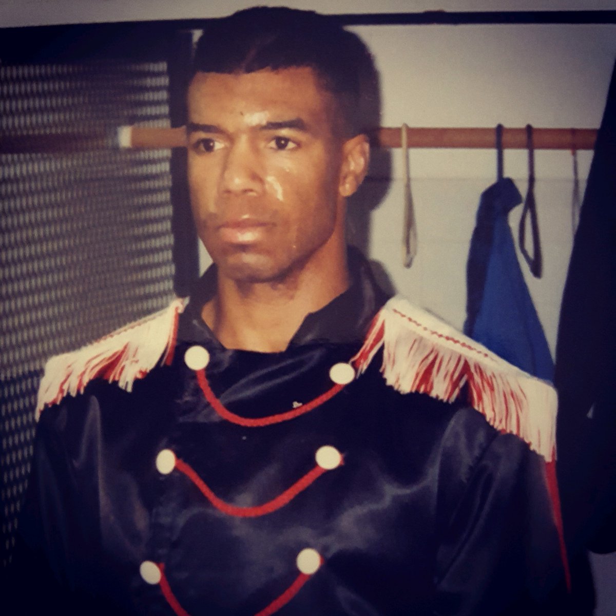 AnswerTheBell's tweet photo. Greetings Beautiful People:

30 years ago today my professional boxing career began with a unanimous decision win over Kirino Garcia in Albuquerque, New Mexico #ATB #AnswerTheBell #CampVaden #TheUltimate #Champion https://t.co/M1GITmoUeB