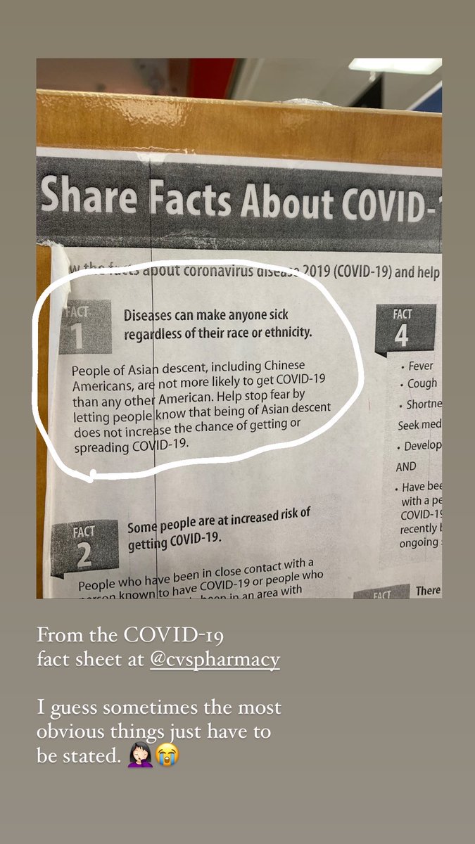 It’s shocking to see that Asian hate crimes have risen by 1900% in America.

There is simply no room for hate and violence in this fight against COVID-19.

We are all in this together, and we must do better. Spread facts, not myths. #stopasianhate @stopaapihate