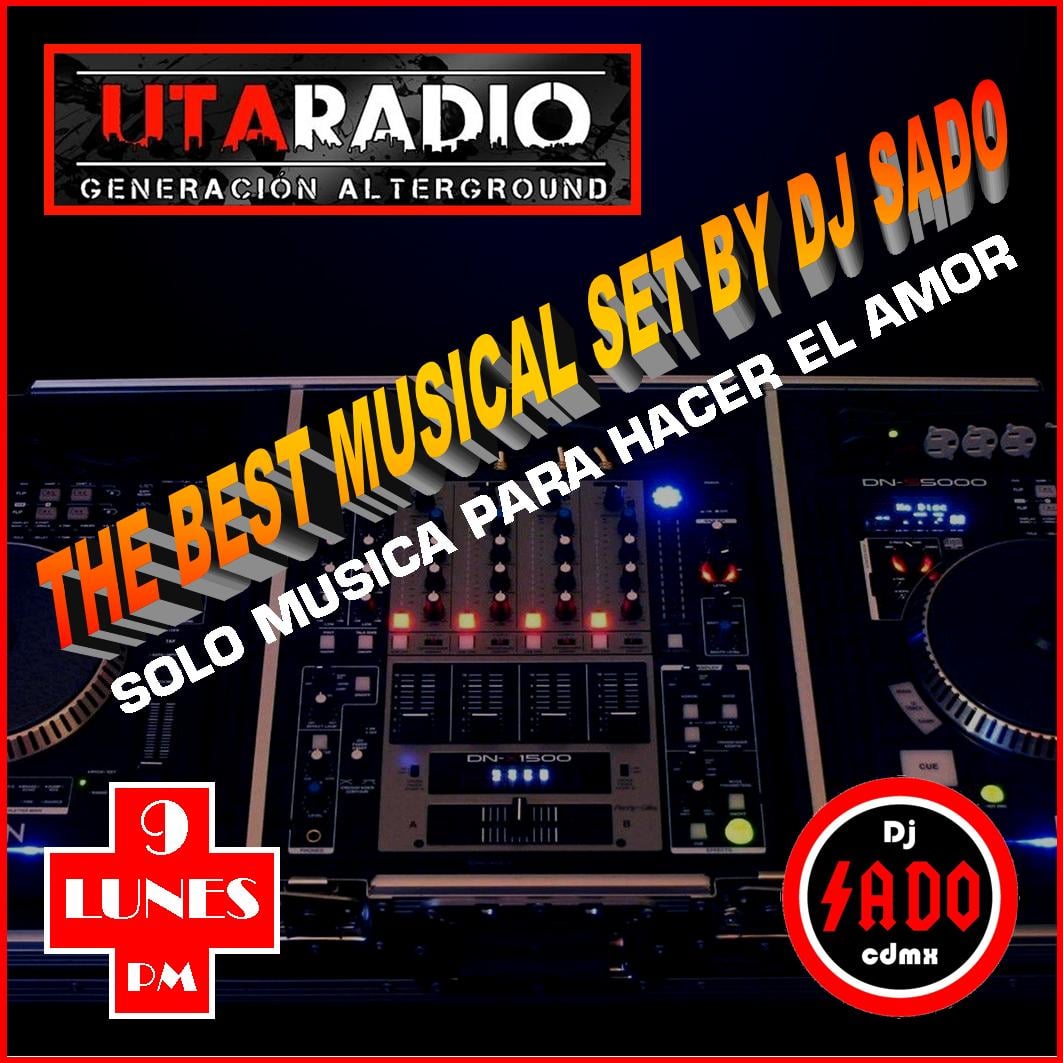ZonebsRadio's tweet photo. #DJSado prende la noche con #MusicaparaHacerelAmor a las 9pm en los #LunesAntidepresivos de #UTARadio https://t.co/A9RSz4D6MR