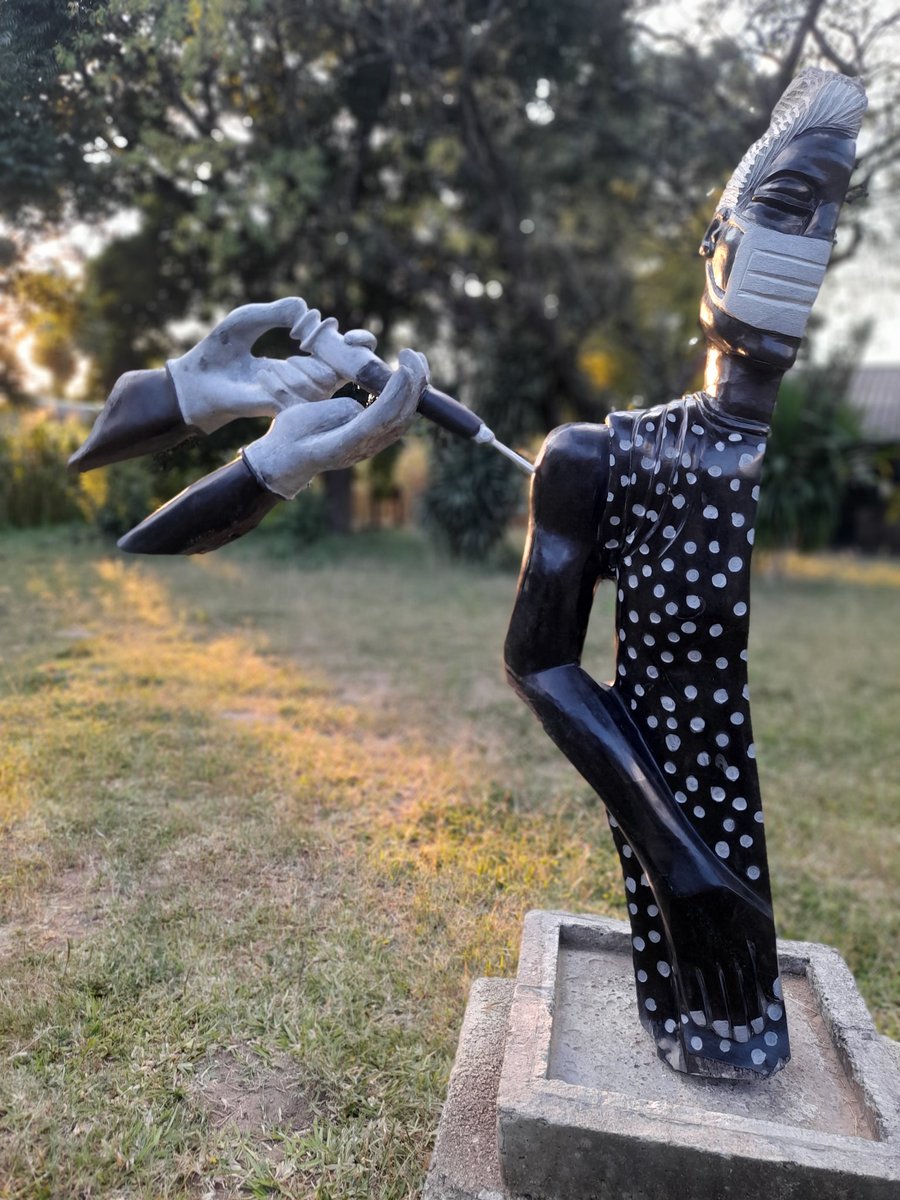 DavidNgwerume's tweet photo. BE STILL and know that MY ARM upholds you. You cannot be erased from the palm of MY HAND. I have bought you for a price and loved you with an EVERLASTING LOVE therefore...LIVE fully.

Sculpture: ARMS
Stone :       Springstone
ThouArt.    David.C.Ngwerume https://t.co/Kw8HAfaVBZ