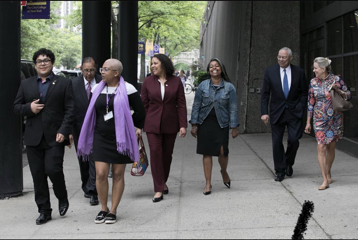 This day - literally one I could never forget. Happy Birthday General Colin Powell!  