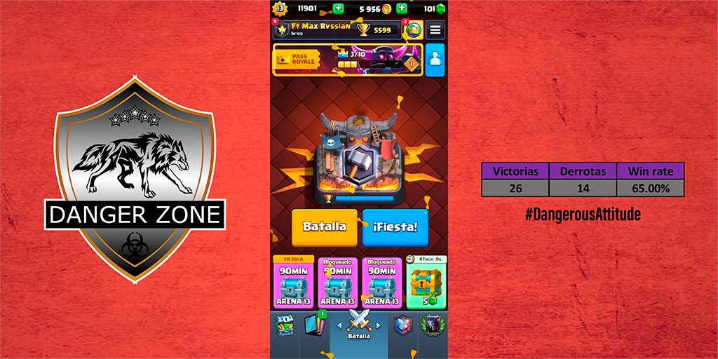 DANGER ZONE (@dz_principal_24) on Twitter photo Presentamos al mejor del win rate ✌️
Temporada 21 😱 el es:
▪️ <a href="/CrHenry7/">Cr Henry</a> 
Ya se le entrego sus 5$ 💵
📌 Medio de pago un PASS ROYALE 
⬇️ Se adjunta pruebas ⬇️ Presentamos al mejor del win rate ✌️
Temporada 21 😱 el es:
▪️ <a href="/CrHenry7/">Cr Henry</a> 
Ya se le entrego sus 5$ 💵
📌 Medio de pago un PASS ROYALE 
⬇️ Se adjunta pruebas ⬇️