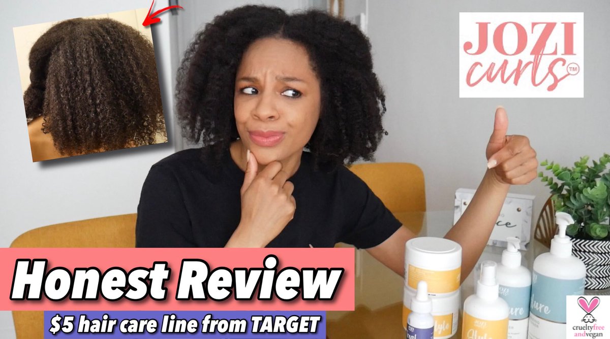 hey_kimberlee's tweet image. New review! Trying jozi curls natural haircare line from target 🎯 youtu.be/Q-ZJ5UZjNs0

#jozicurls #washday #type4curls #curlyhair #black #blackhaircare