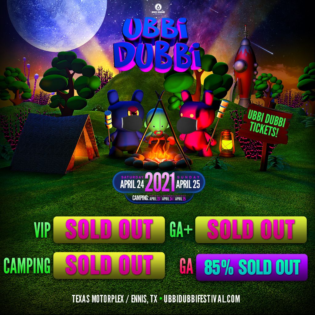 Ubbi Dubbi Festival on Twitter "Tubbi VIP = SOLD OUT GA+ = SOLD OUT