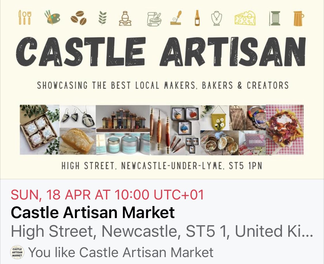 It needs no introduction, Castle Artisan Market returns to The Stones this month - yessssss, it’s back! facebook.com/17250759010846…