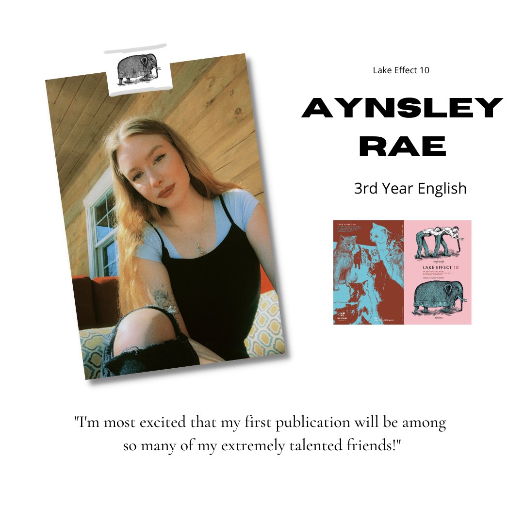 10_effect's tweet image. Meet our next Lake Effect 10 contributor, Aynsley Rae, and enjoy an excerpt from her short story, "Kids."

@aynsmarie @QueensCWRI