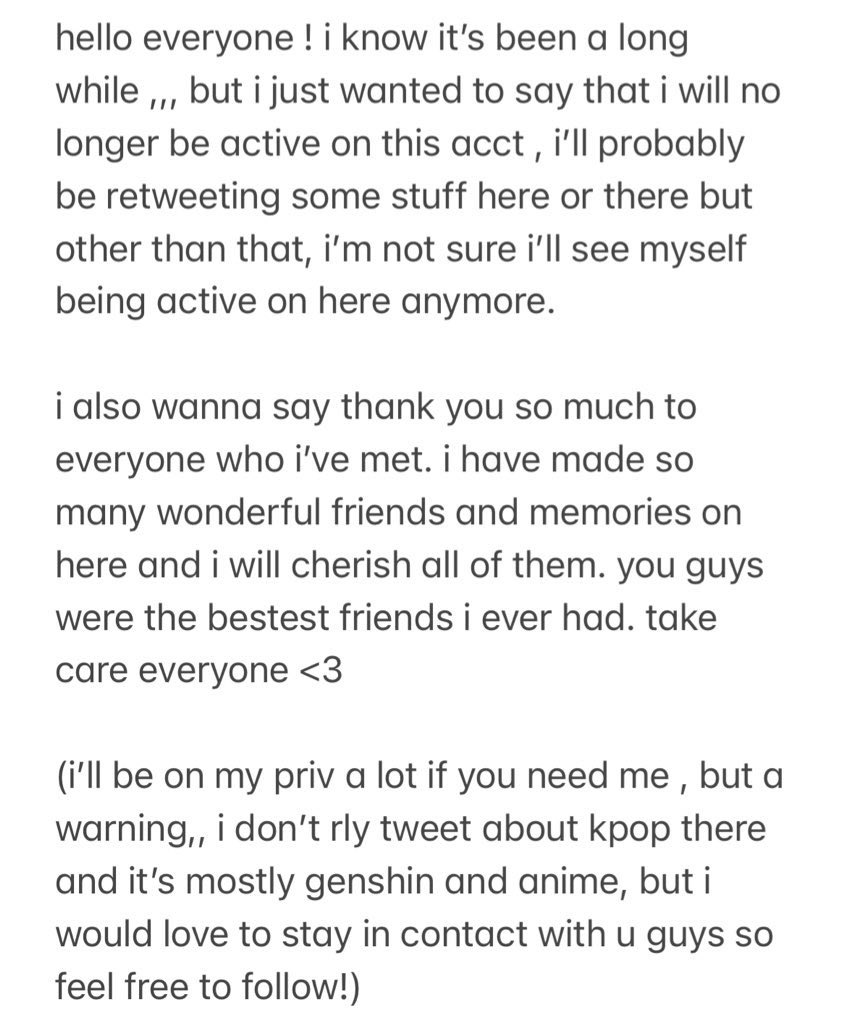 HHJTOES's tweet photo. hello please read !!!
i’m finally gonna leave this acct ,, thank u to everyone who made it amazing here, it was fun while it lasted ! i’ll still be very active on my priv if u would like to stay in contact :] @NOBARASWlFE https://t.co/Q2fXZTr59u