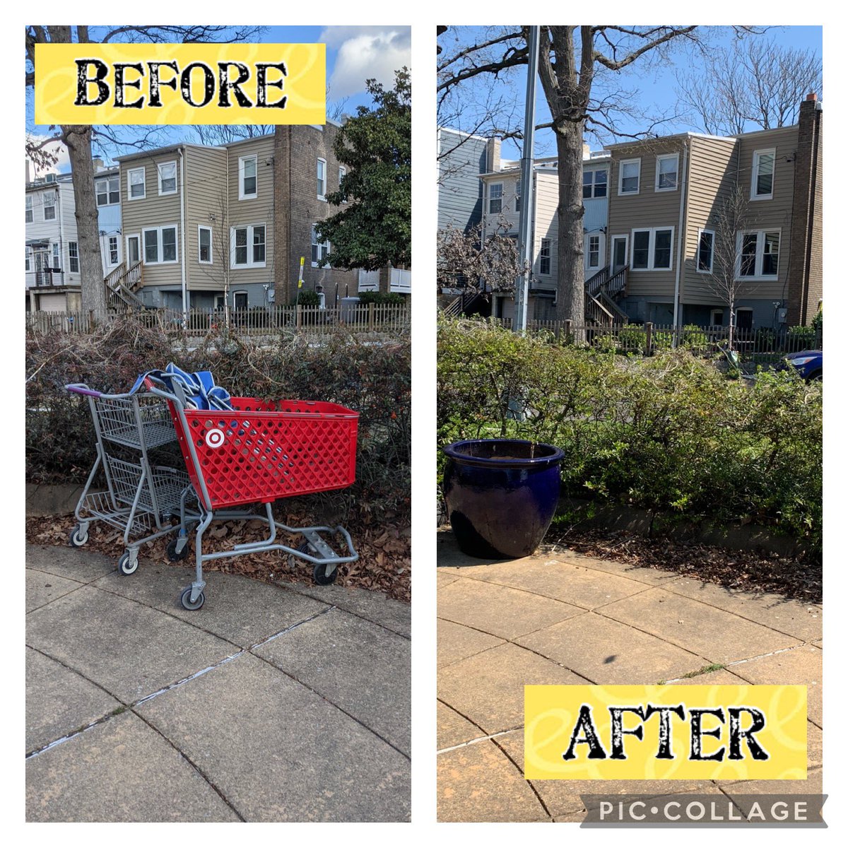 Thank you Commissioner @alanwehler for letting us know about the shopping carts in Grant Circle! In partnership with @Target and @GiantFood, we were able to get the carts removed and returned! 

#WeAreDC #Ward4Strong #PetworthDC