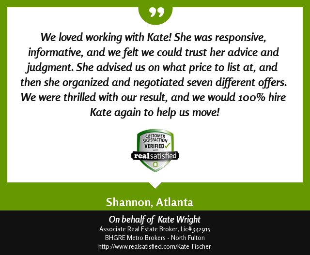 kateSellsATL's tweet photo. I’m truly honored by this, and smiling from ear to ear.  https://t.co/4jVdU6tbC0 via @realsatisfied https://t.co/M47xeTxPb9