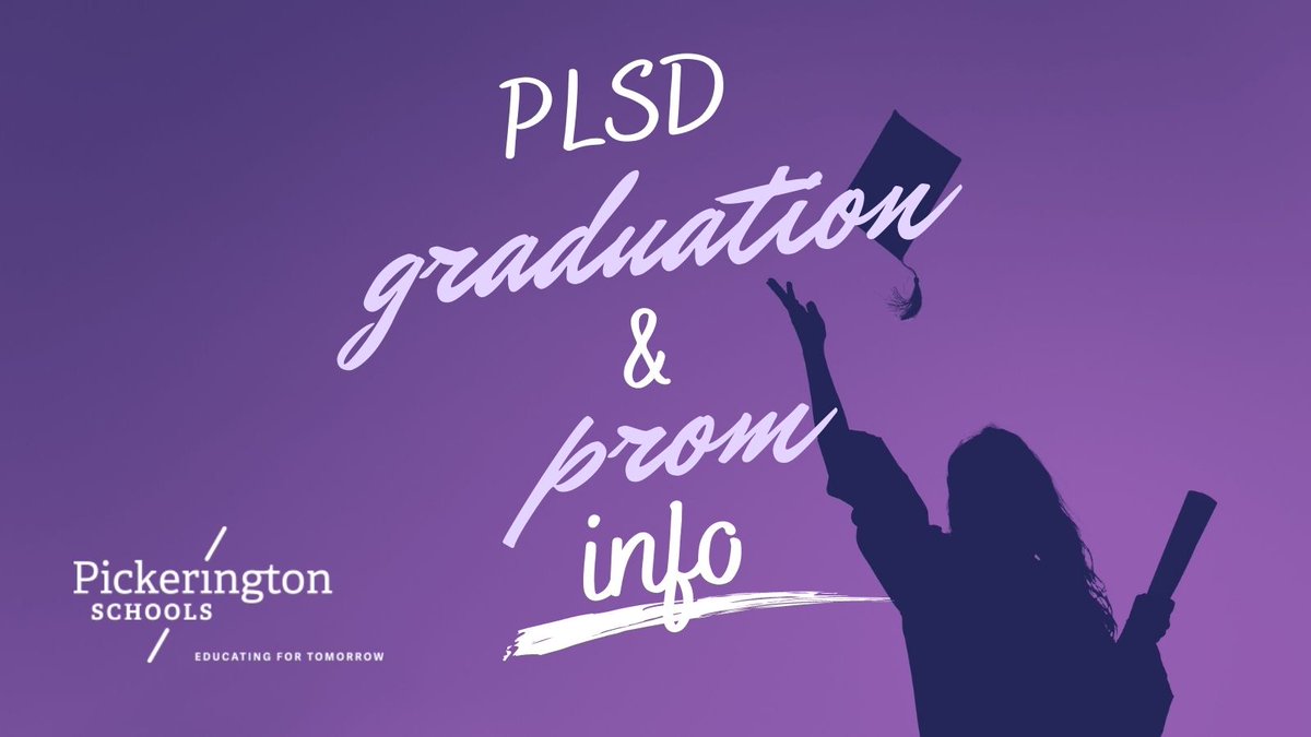 JUST RELEASED: Guidelines and info for <a href="/PHSC_Tigers/">Pickerington HS Central</a> and <a href="/PickeringtonN/">Pickerington HS North</a> graduation, prom and after prom are now available at pickerington.k12.oh.us/news/graduatio… #plsdproud