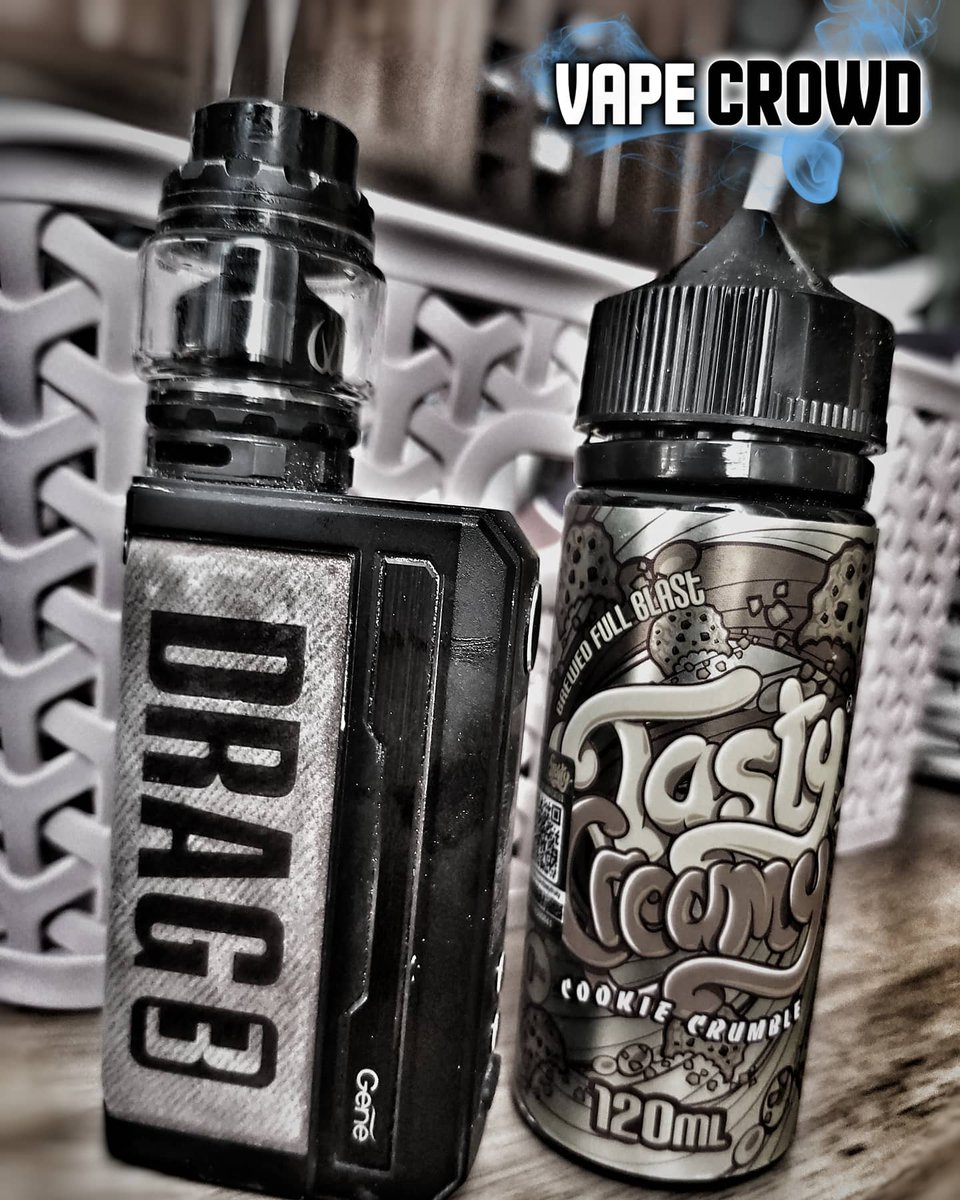 VisionVapes's tweet photo. Heres one for the dessert lovers!🔥🔥 @mytastyfruity - Cookie Crumble, awesome! 🍪 🍪 
👇👇
Get yours from @crowd_vape 15% off! use VISIONVAPES at checkout or link bio! 🔥🔥✌💨👍stay safe all 

#vape #vapelife #vapenation #vapefam #vapeporn #vapeon #vapelyfe #vapestagram #vaping https://t.co/eMdYGHEBw0