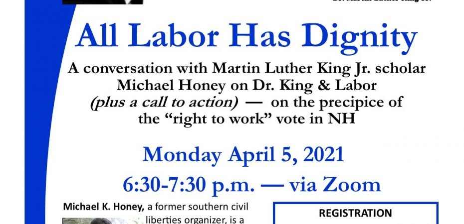 TONIGHT AT 6:30 PM ET: We'll be tuning into this event from the @NHChurches, 'All Labor Has Dignity' 

Click here to register for the event via Zoom: us02web.zoom.us/webinar/regist…