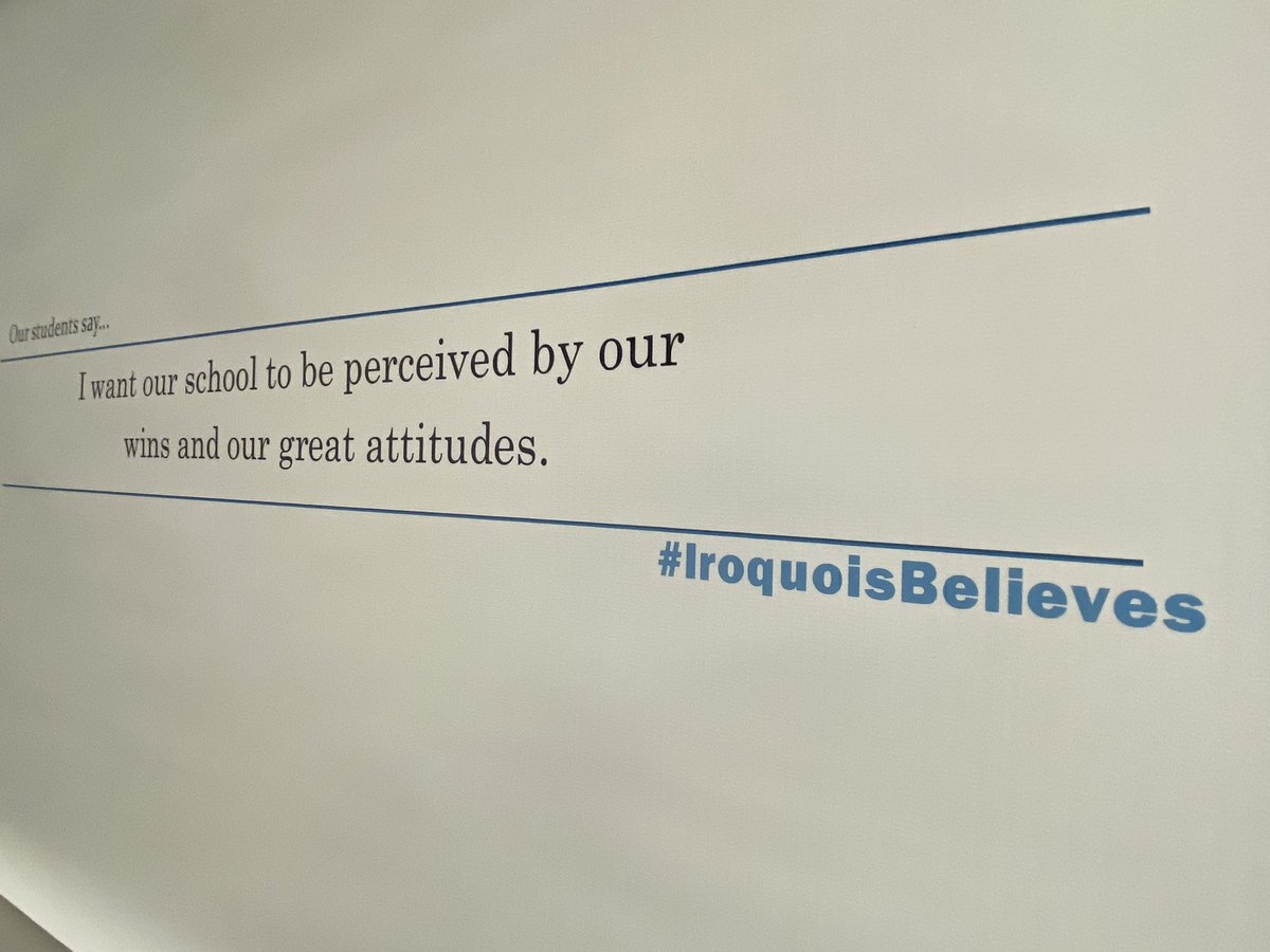 JCPSKY's tweet image. 🎉 IROQUOIS INSPIRATION | These words are just sensational! Thank you for sharing, @IROQUOIS_HS! #JCPSReturn