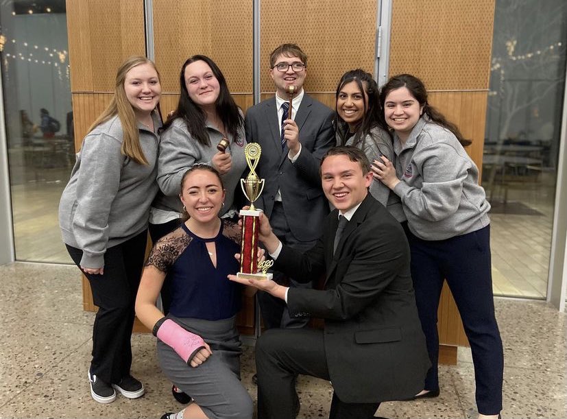 Our second feature is Erik Kluczkowski! He has competed with us for 4 years, has been an attorney, and an award winning expert 🏆 Erik is grateful for his time in Mock Trial and the friends he made. Erik has plans to attend law school and hopes to work in criminal prosecution.