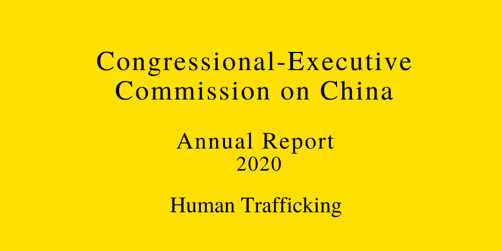 CECCgov's tweet photo. The Chinese govt facilitates the systematic labor trafficking of Uyghurs &amp; other ethnic minorities and women &amp; girls continue to be trafficked for sexual exploitation. Govt policies continue to contribute to the risk of human trafficking. Read more at https://t.co/PWx4Y75YhJ https://t.co/eHFMVDzcp0