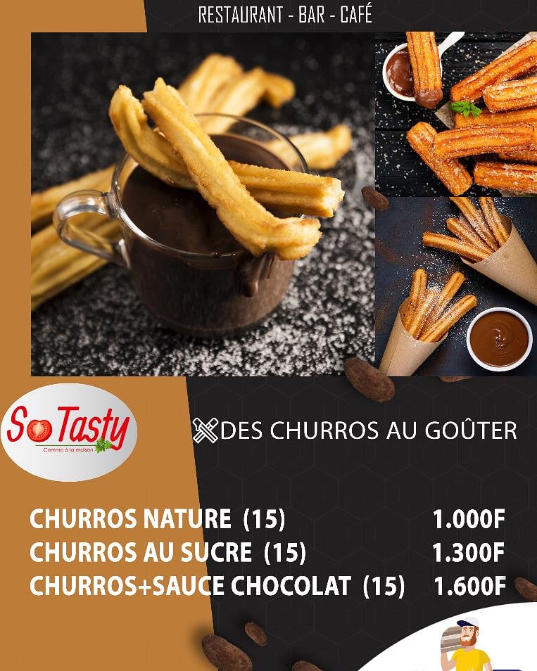 Désormais commandez des Churros pour vos 16h 😋🤩😍
91 94 27 44 / 98 75 99 46
Pour vous faire livrer, passez par l'application <a href="/delivroum/">Delivroum</a>
#SoTasty