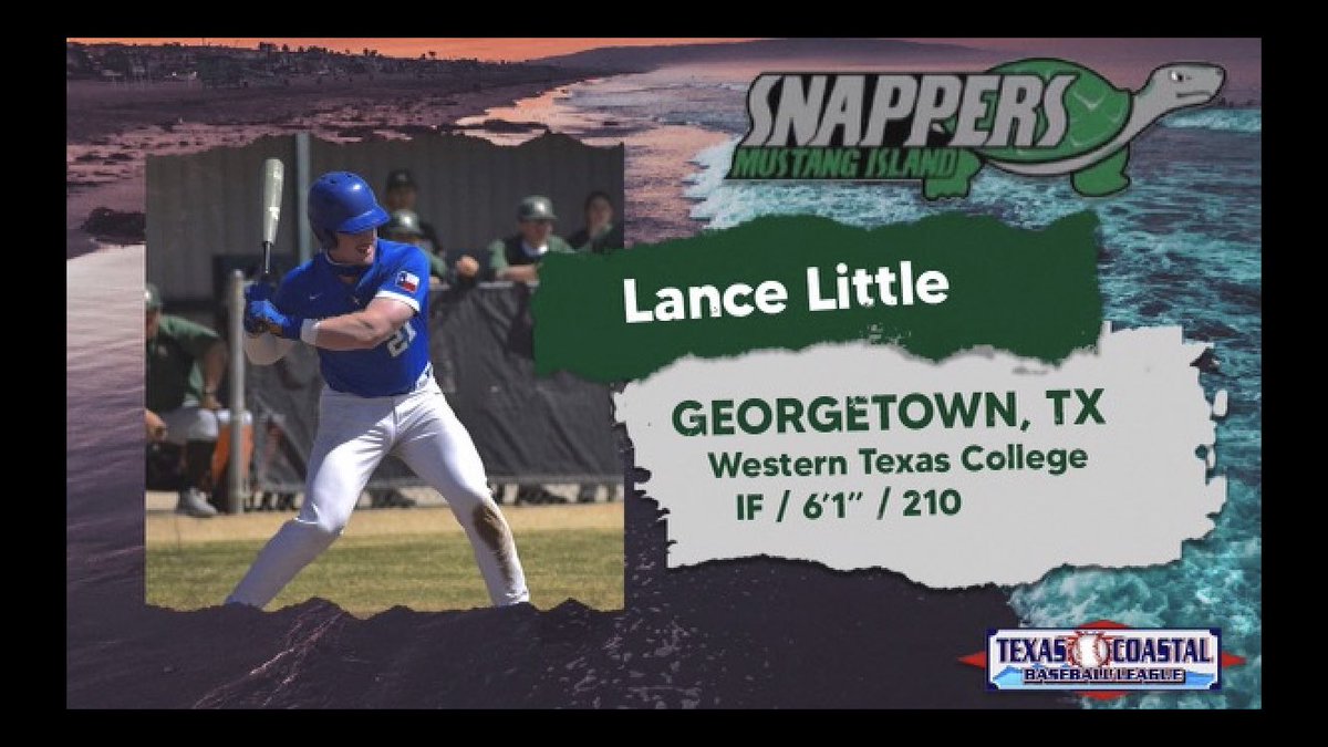 MustangSnappers's tweet photo. Welcome to the Snapper Lance!
@LanceLittle2020
@WTCbaseball
#Snapem https://t.co/pTsZswZ0BA